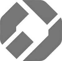 Минималистичный абстрактный логотип компании Слежка ВКонтакте в серых тонах на белом фоне